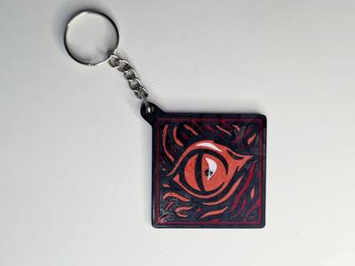 Lineage II Keychain - Berserker Spirit