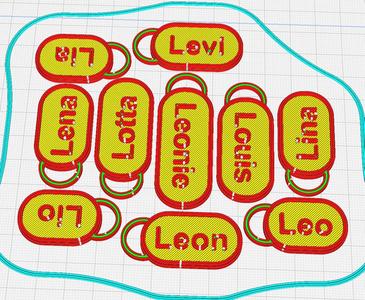 Top 60 first name key chain  name tags  Schlüsselanhänger Vorname