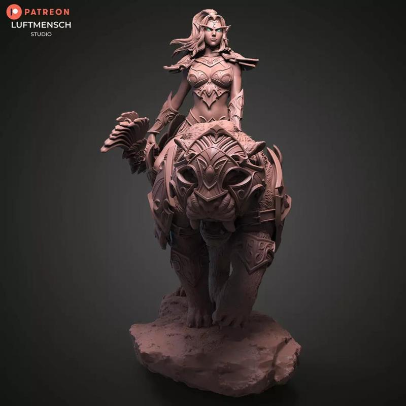 Tyrande and Ashalah STL