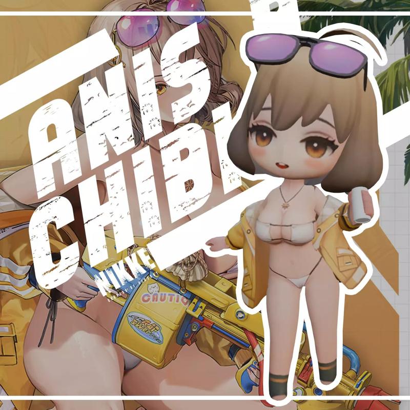 Anis Summer skinChibi figure