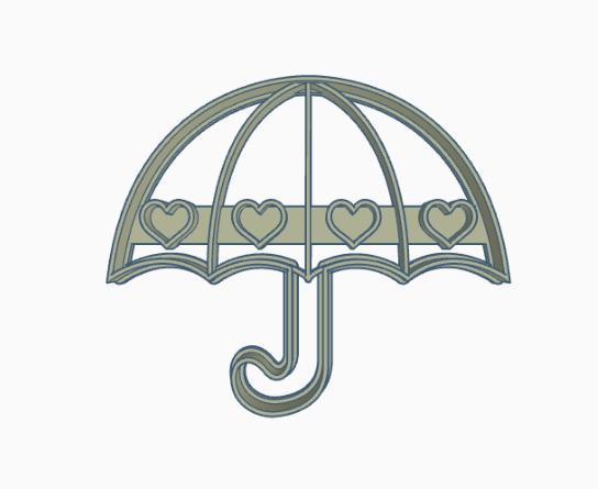 cookie cutter umbrella