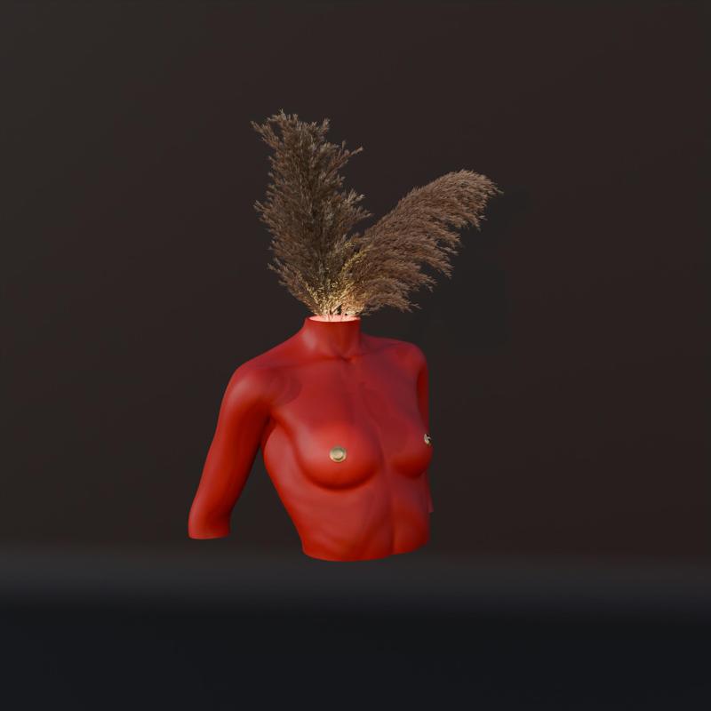 Enchating Woman Vase