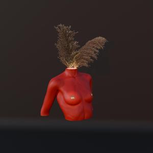 Enchating Woman Vase