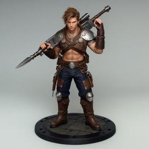 Kael Thornblade – Fantasy Warrior Champion