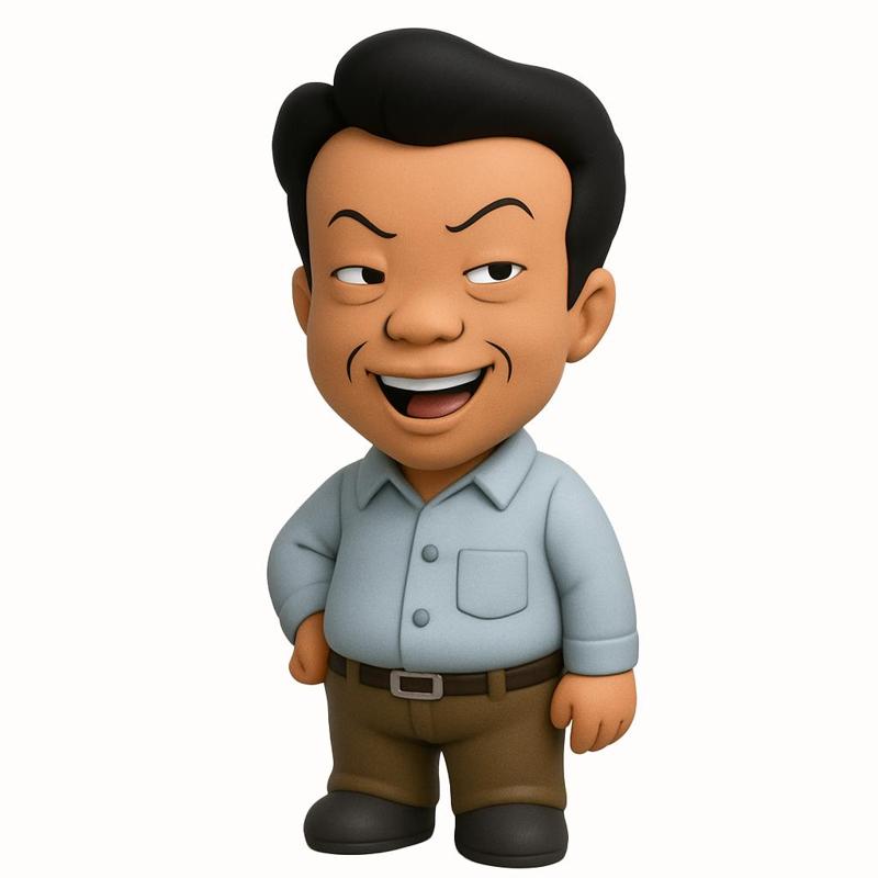 Kahn Souphanousinphone - King of the Hill STL Model