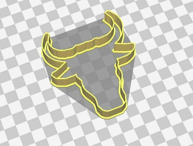bull head cookie cutter