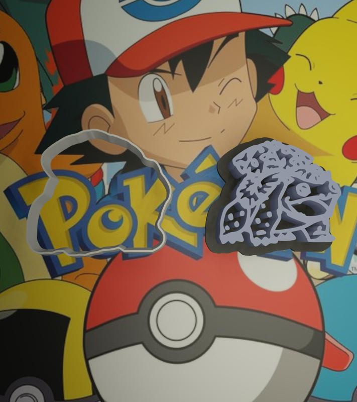 POKEMON COOKIE CUTTER 30 STL