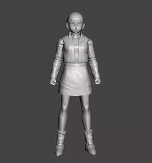 Videl Dragon Ball GT 3D Model