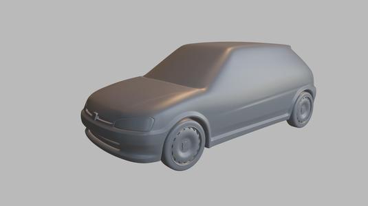 Peugeot 106 rallye 3D printable