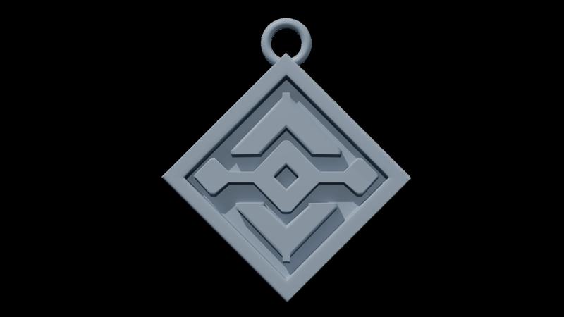 Arknights Keychain Shaper Caster Icon - 3D Printable STL File
