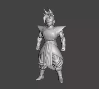 Uub Kaioshin 3D Model