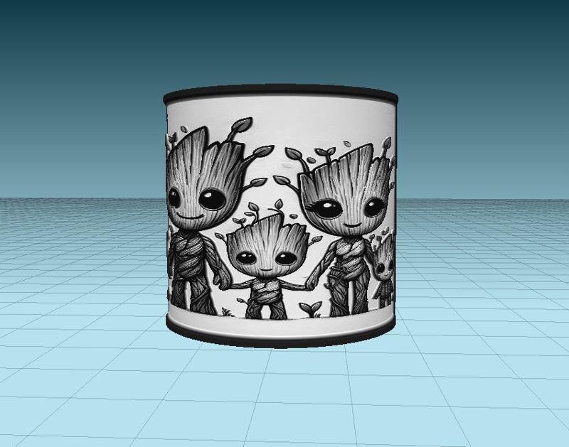 LITHO ABAT JOUR Groot Family e14 and e27