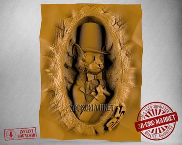 Cheshire Cat STL, Cheshire Cat 3d figure, stl, 3d printer STL files, 3d printing stl, best stl, STL files, stl file 3d printing