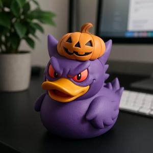 Rubber Duck - Gengar - Pokemon model - 3D print