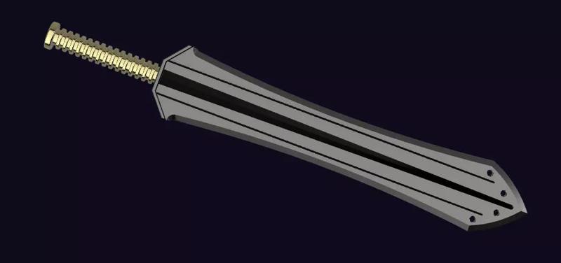 Black Panther - Killmonger vibranium sword