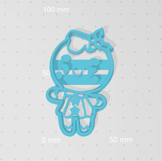 Cutter Cookie Ginger Woman