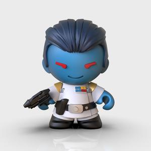 Chibi THRAWN STL Files - Star Wars - 3D Printing