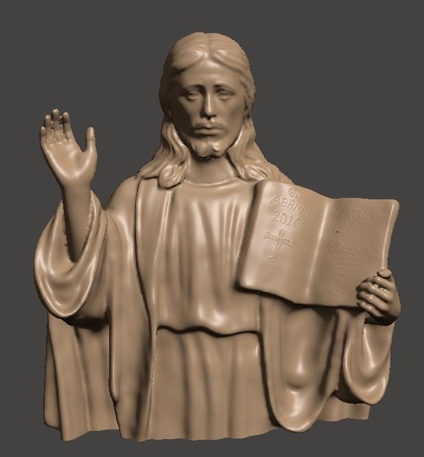 jesus bust