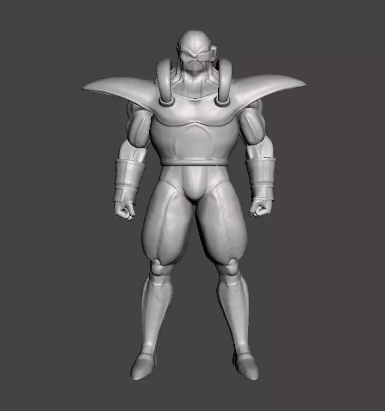 Cacao 3D Model dragon ball z figure