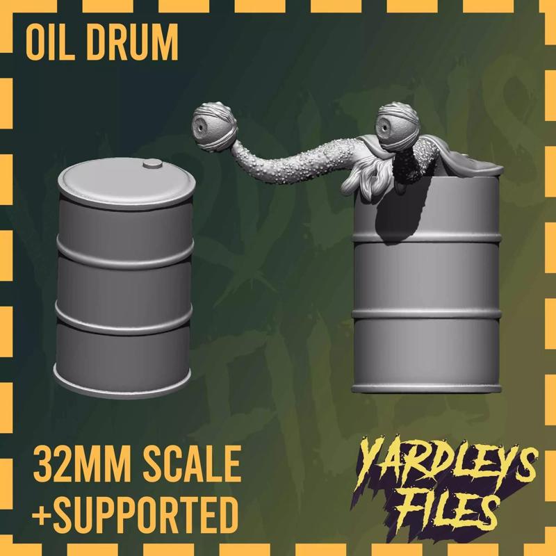 OMINOUS OILDRUM 32mm DnD Mimic