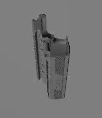 M4 Pistol Rear Battery Compartment