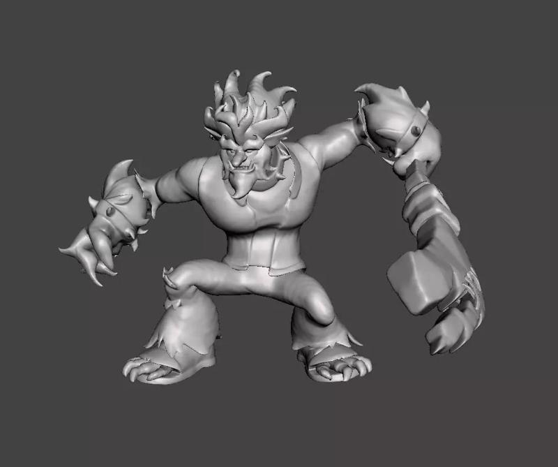 Fright Night Trundle 3D Model