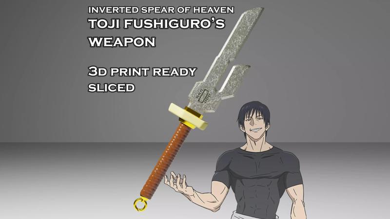 Toji Fushiguro Dagger - Jujutsu Kaisen Cosplay - 3D Print Ready