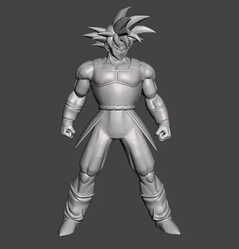 Bardock 3D Model dragon ball z character