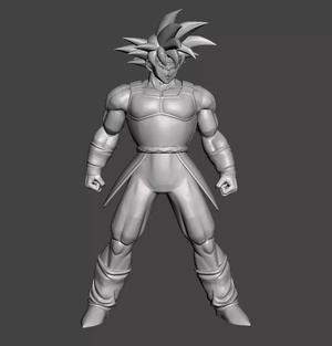 Bardock 3D Model dragon ball z character