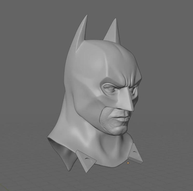 Batman Begins Head Sculpt