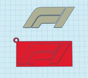 f1 keychain