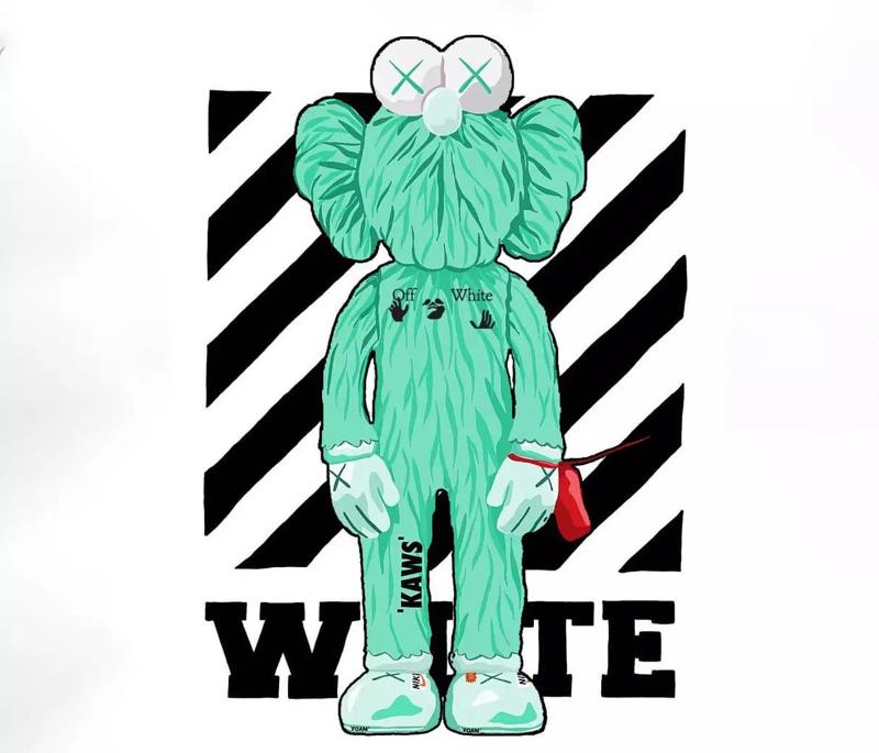 Kaws Off White BFF for Print