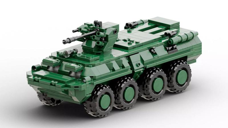 MocBricks3D - Lego BTR-82A
