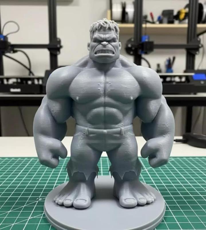 Hulk stylized - Cutted 10 cm 3d print