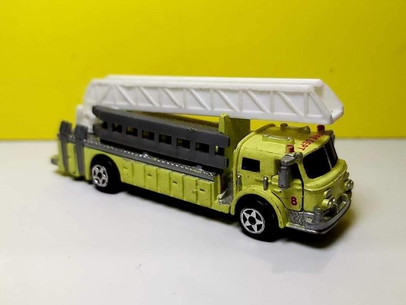 Micromachines Fire Truck Ladder