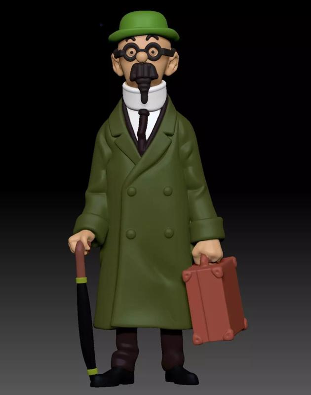 Professor Calculus Tintins adventure