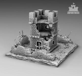Ruined tower