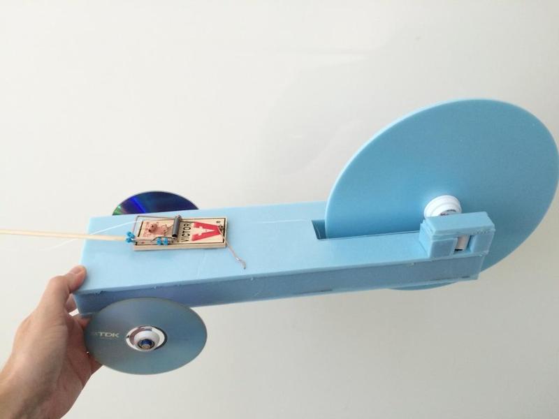 CD DVD Bearing and Fixed Hub for Mousetrap Cars