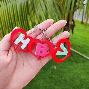 Personalized Heart Pendant for Valentine's Day