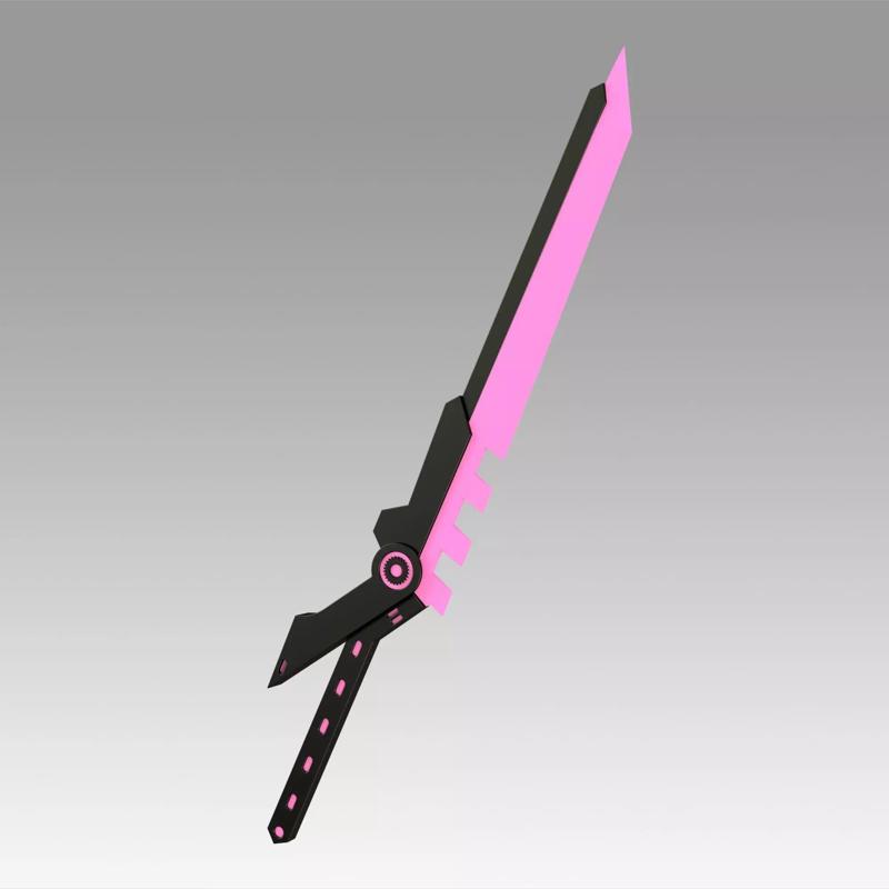 League of Legend LOL PROJECT Fiora Sword Cosplay Weapon Prop