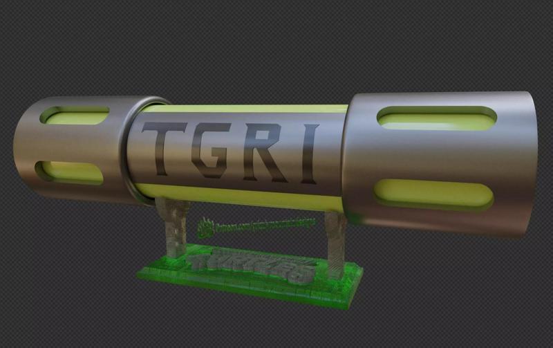 TMNT ooze canister stand