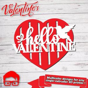 Valentines Day heart ornament gift for your loved one