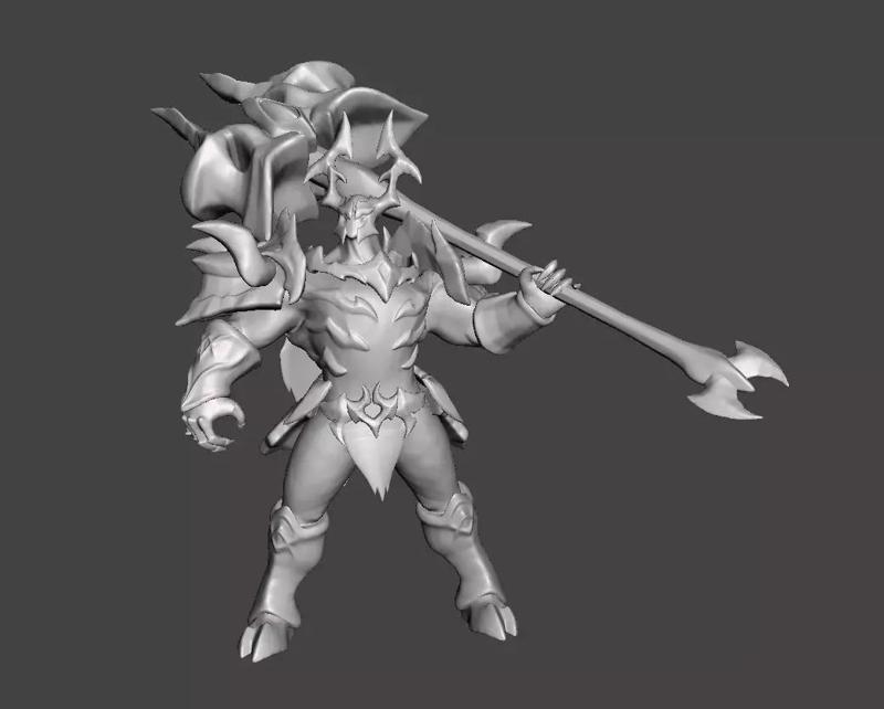 Old God Mordekaiser 3D Model