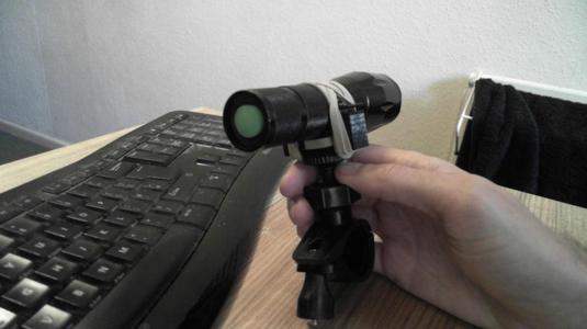 Cree Ultrafire torch holder bike mount