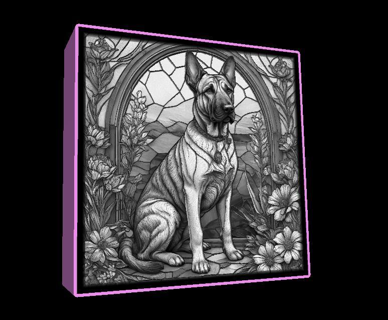 Lightbox Berger Picard lithophane