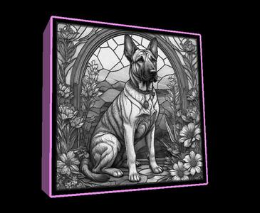 Lightbox Berger Picard lithophane