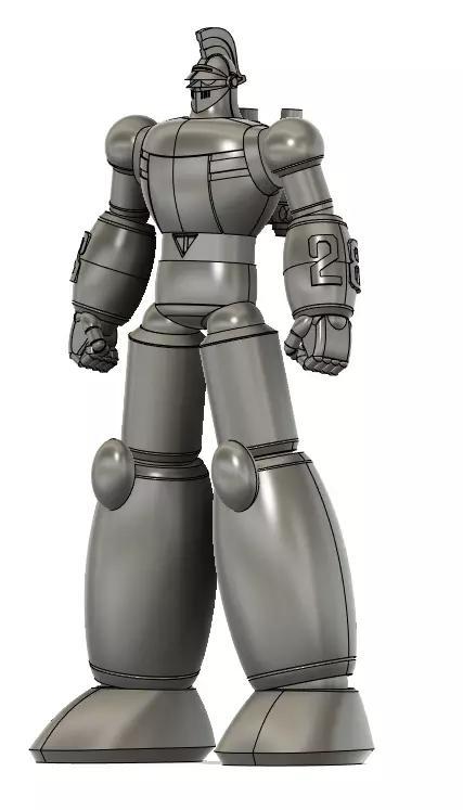 new tetsujin28 3d printing file about 45cm tall