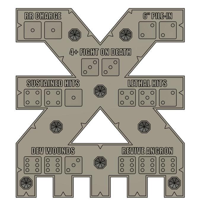 World Eaters Khorne Blesssings Tray 2025 Codex Updated