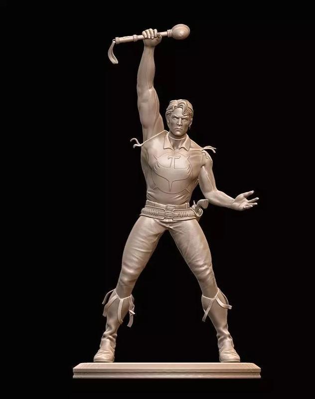 Zagor Dynamic Heroic Figure  3D Printable Collectible Statue