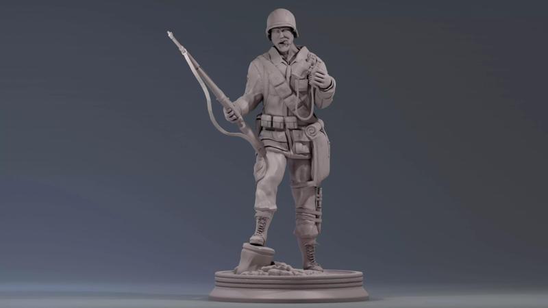 WW2 Easy Company Solidier